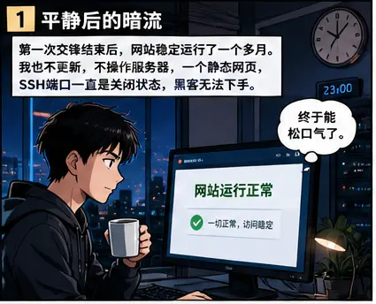 《与黑客的第二次交锋》漫画
