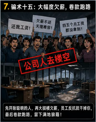 《老赖王思宇的骗术一览》漫画